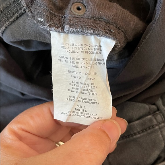 Indigo Blue Stretch Panel Maternity Jeans - Picture 6 of 7